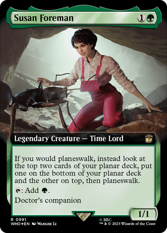 Susan Foreman (Extended Art) (Surge Foil) [Doctor Who]