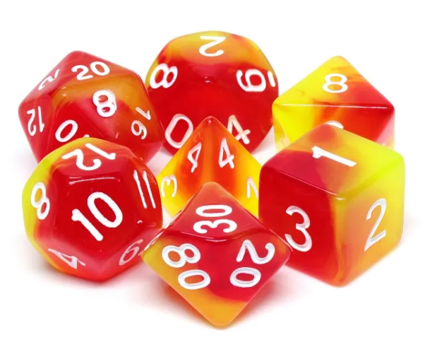 Roll My Dice - 7 Piece Dice Set
