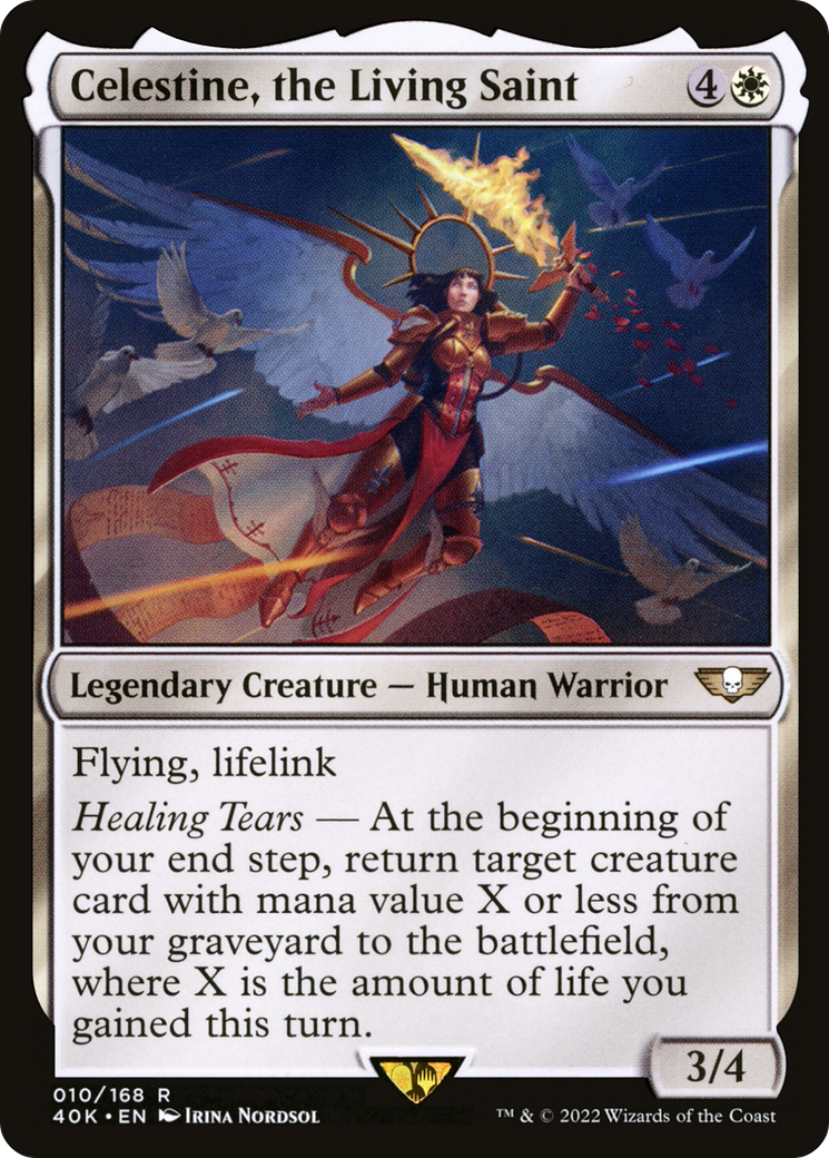 Celestine, the Living Saint [Warhammer 40,000]