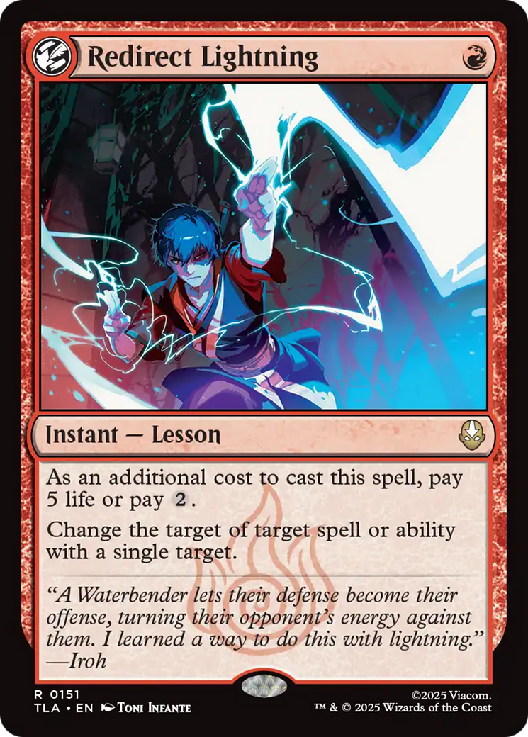 Redirect Lightning [Avatar: The Last Airbender] (LTA-151)