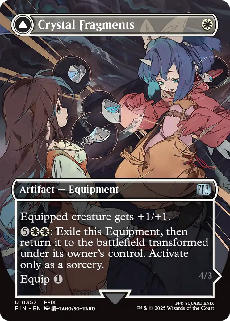 Crystal Fragments (Borderless) [FINAL FANTASY]