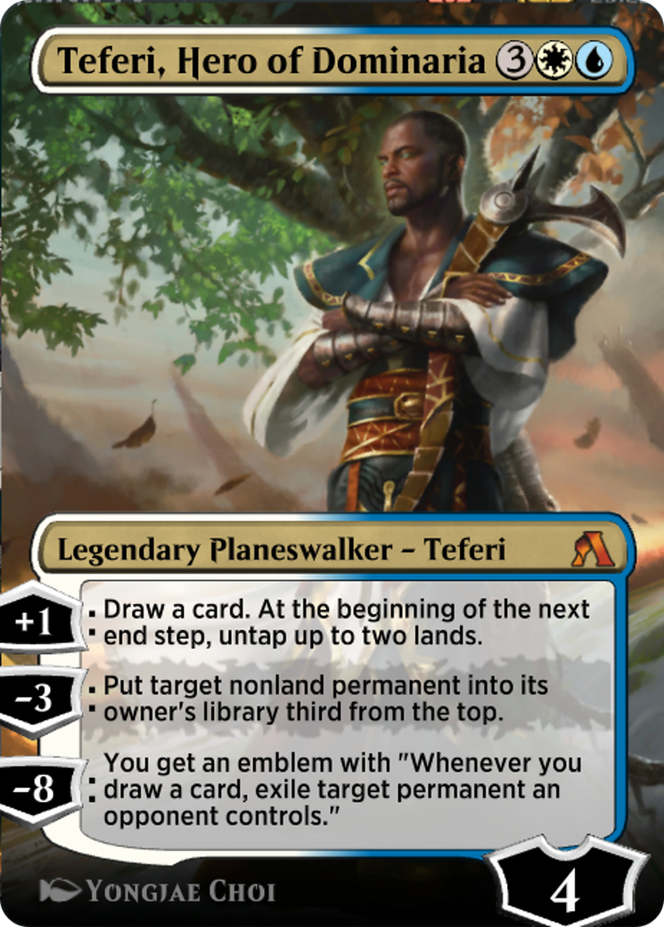 Teferi, Hero of Dominaria (PANA-002) - MTG Arena Promos