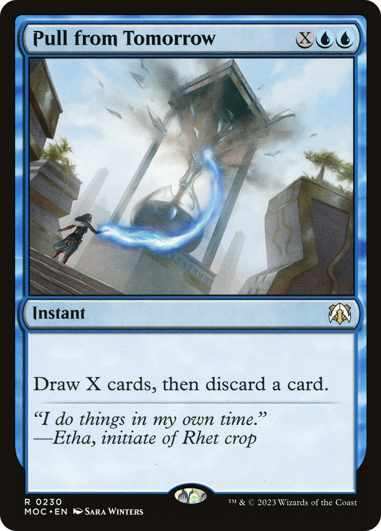 Pull from Tomorrow [March of the Machine Commander]