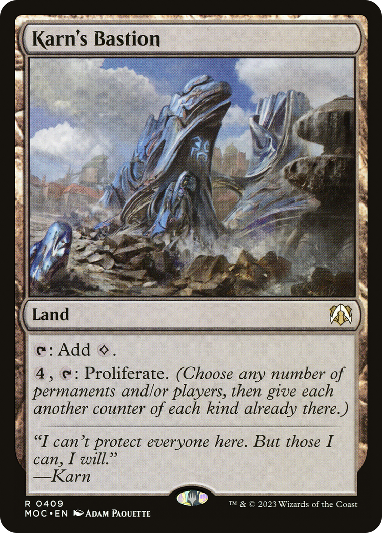Karn's Bastion [March of the Machine Commander]