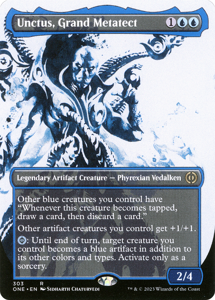 Unctus, Grand Metatect (Borderless Ichor) [Phyrexia: All Will Be One]