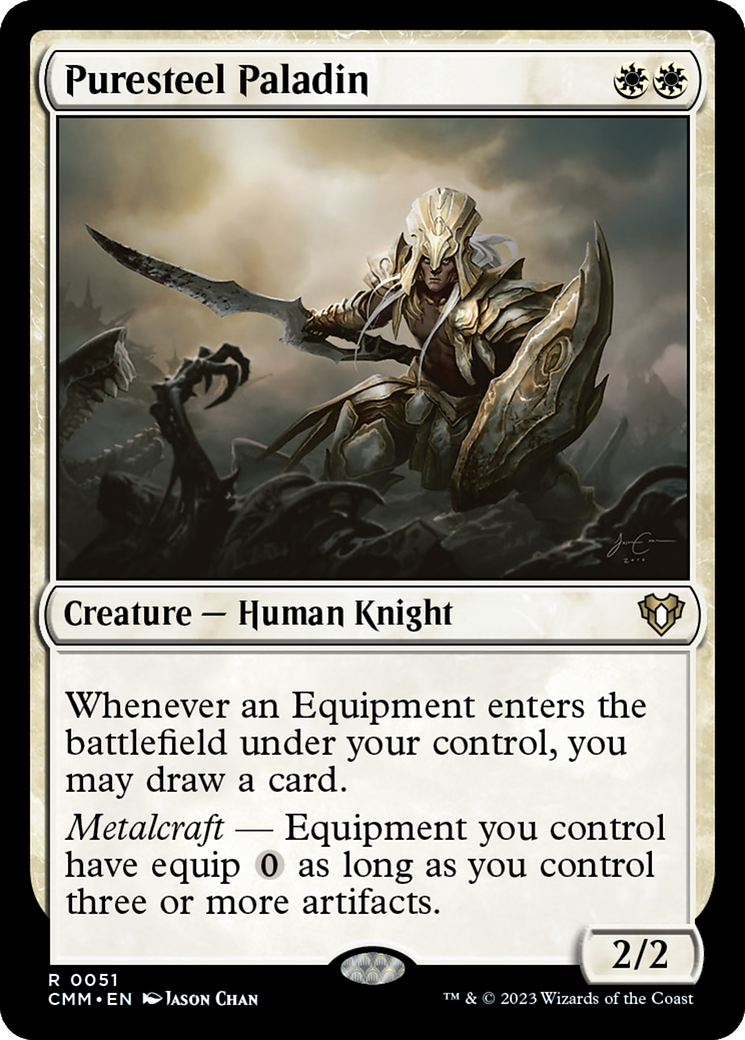 Puresteel Paladin [Commander Masters]