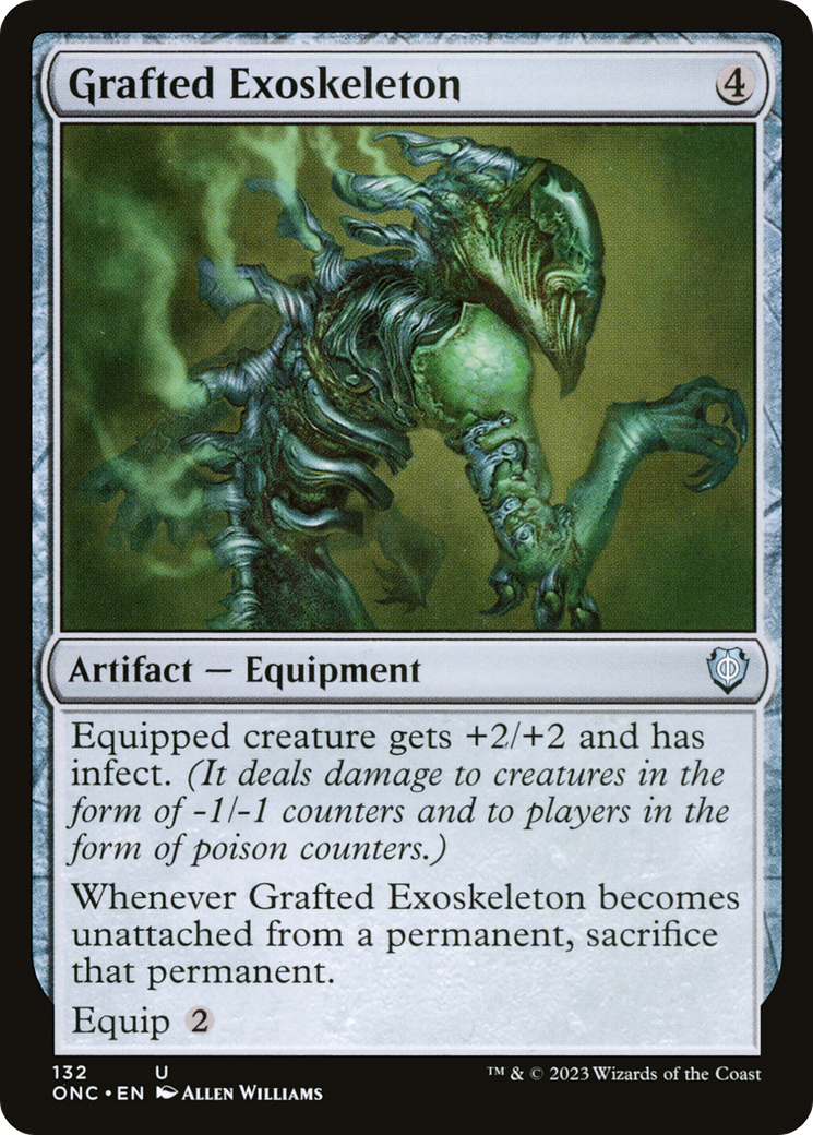 Grafted Exoskeleton [Phyrexia: All Will Be One Commander]