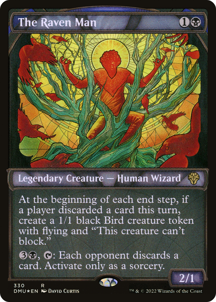 The Raven Man (Showcase Textured) [Dominaria United]