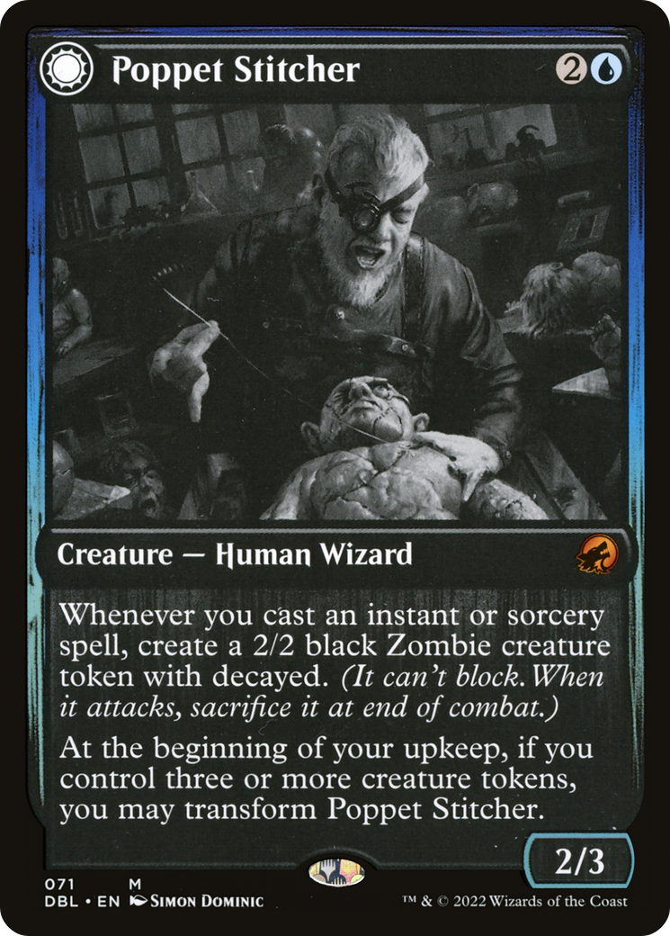 Poppet Stitcher // Poppet Factory [Innistrad: Double Feature]