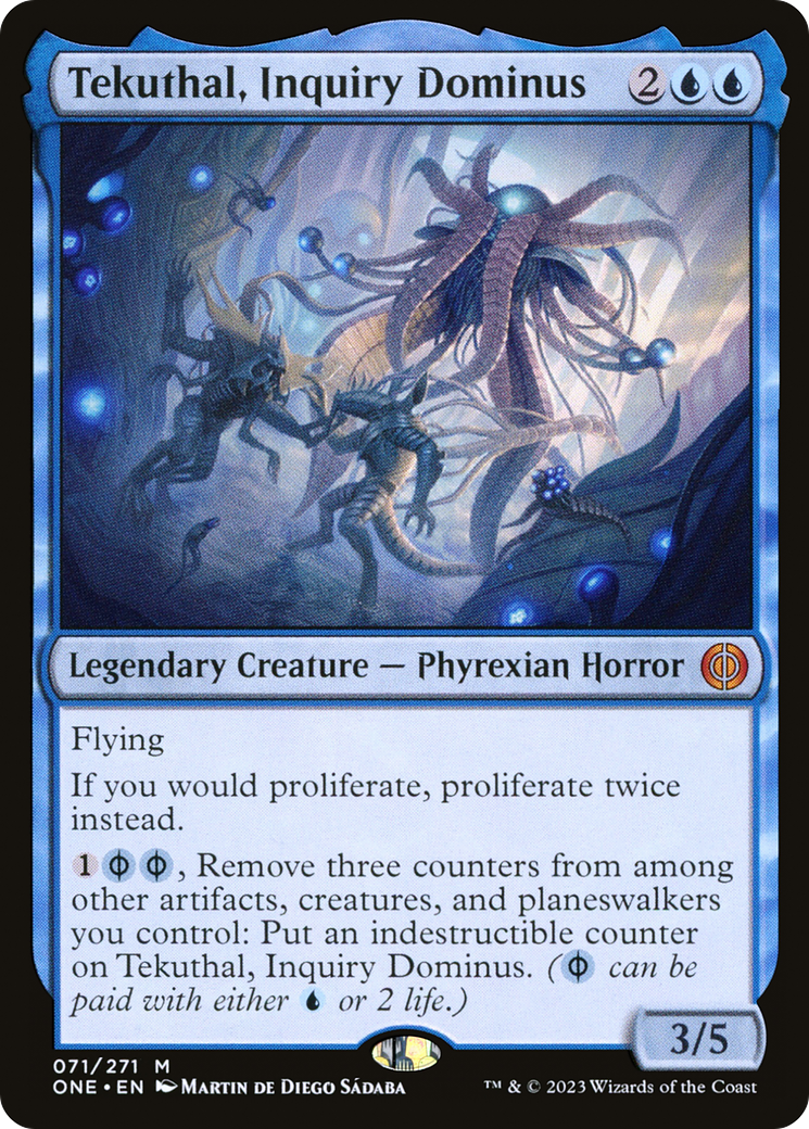 Tekuthal, Inquiry Dominus [Phyrexia: All Will Be One]