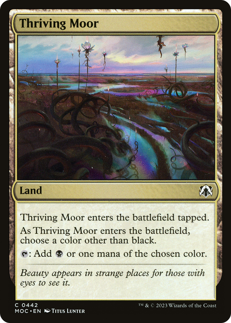 Thriving Moor [March of the Machine Commander]