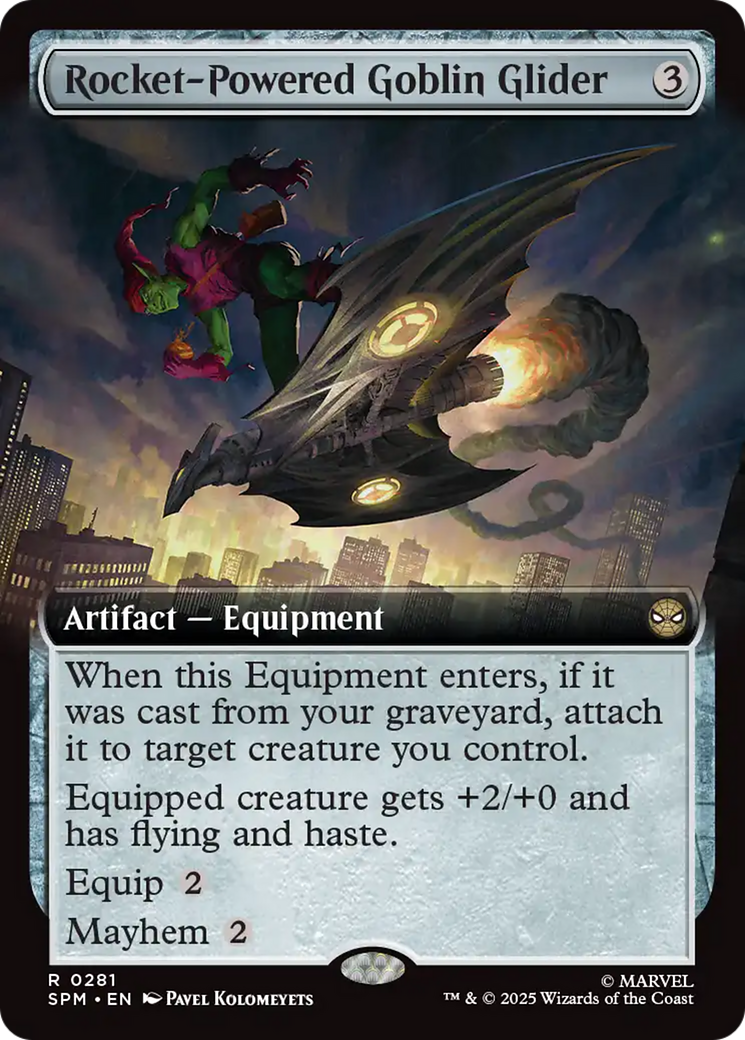 Rocket-Powered Goblin Glider (Extended Art) [Marvel's Spider-Man] (SPM-281)