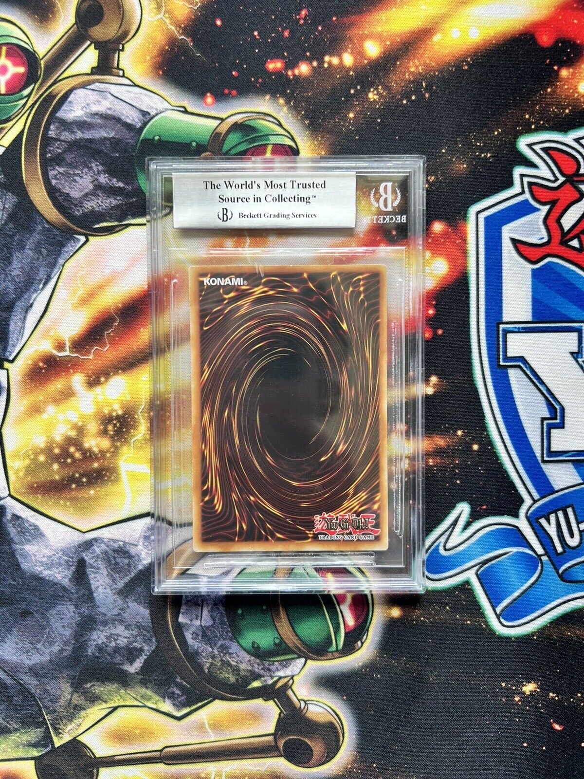 BGS Graded 9 Dark Magician Girl, DL18-EN003, YUGIOH Card Game, Duelist League Purple