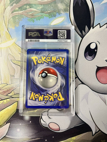 PSA Graded 8 Rocket's Mewtwo, 2000 Pokémon Card Game, Gym Chal Holo Rare