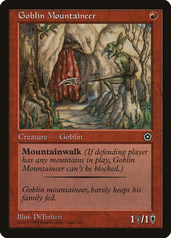 Goblin Mountaineer [Portal Second Age]