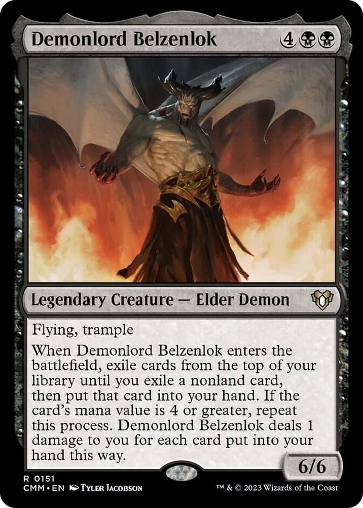 Demonlord Belzenlok [Commander Masters]