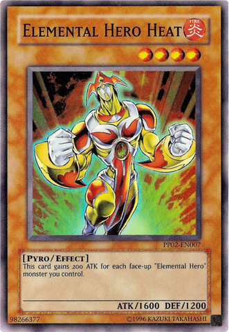 Elemental Hero Heat [PP02-EN007] Super Rare