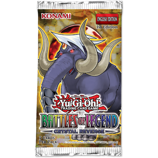 Yu-Gi-Oh! Battles of Legend: Crystal Revenge Booster Box