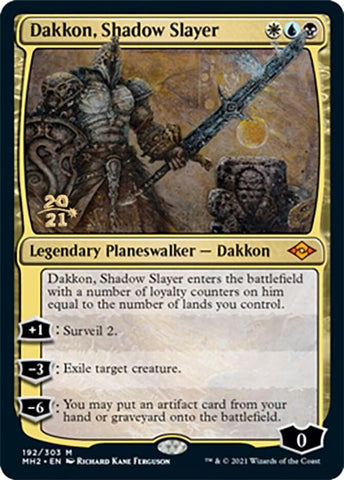 Dakkon, Shadow Slayer [Modern Horizons 2 Prerelease Promos]