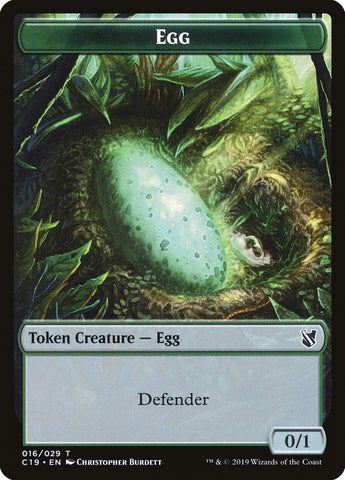 Egg Token [Commander 2019 Tokens]