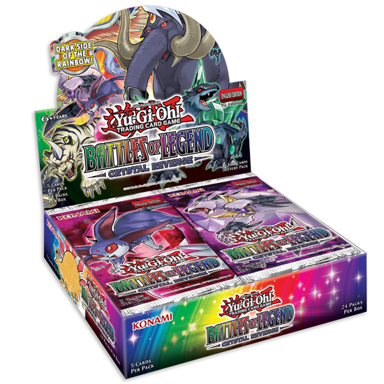 Yu-Gi-Oh! Battles of Legend: Crystal Revenge Booster Box