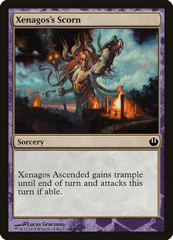 Xenagos's Scorn [Journey into Nyx Defeat a God]