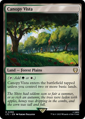 Canopy Vista [The Lord of the Rings: Tales of Middle-Earth Commander]