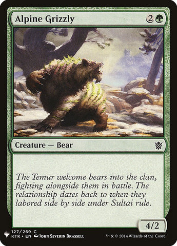 Alpine Grizzly [Mystery Booster]