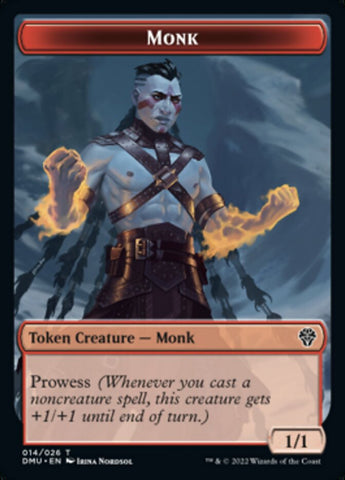 Monk Token [Dominaria United Tokens]