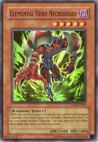 Elemental Hero Necroshade [GX1-EN001] Super Rare