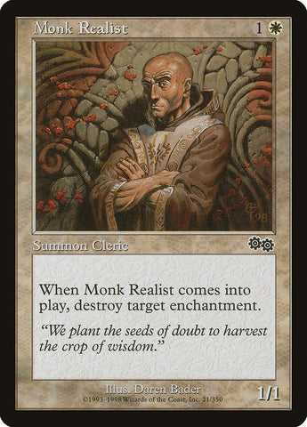 Monk Realist [Urza's Saga]