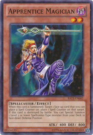 Apprentice Magician [BATT-EN002] Starfoil Rare
