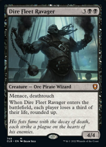 Dire Fleet Ravager [Commander Legends: Battle for Baldur's Gate]