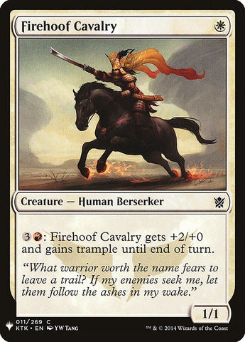 Firehoof Cavalry [Mystery Booster]