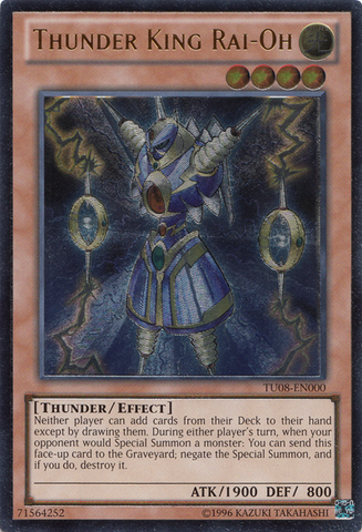 Thunder King Rai-Oh [TU08-EN000] Ultimate Rare