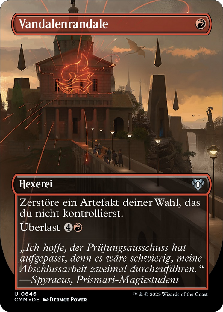 Vandalblast (Borderless Alternate Art) [Commander Masters]