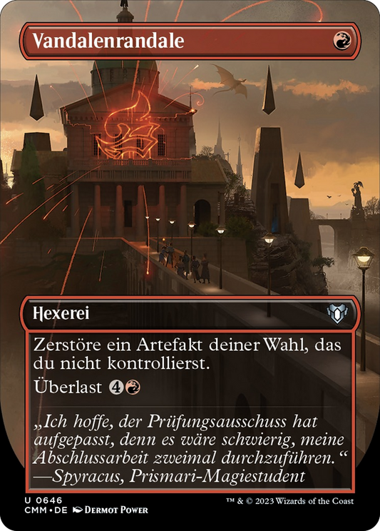 Vandalblast (Borderless Alternate Art) [Commander Masters]