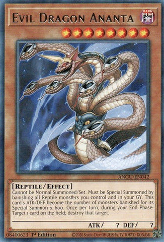 Evil Dragon Ananta (Rare) [ANGU-EN042] Rare