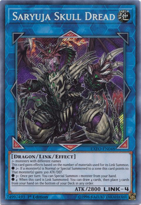 Saryuja Skull Dread [EXFO-EN048] Secret Rare