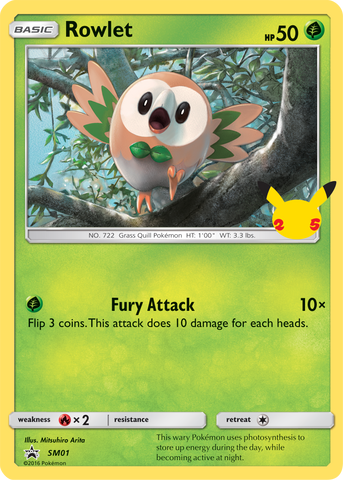 Rowlet (SM01) [First Partner Pack]