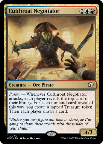 Cutthroat Negotiator [March of the Machine Commander]
