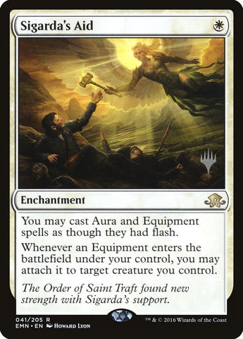 Sigarda's Aid (Promo Pack) [Eldritch Moon Promos]