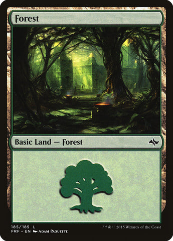 Forest (185) [Fate Reforged]