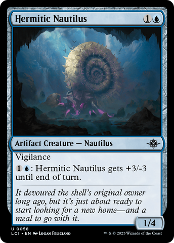 Hermitic Nautilus [The Lost Caverns of Ixalan]
