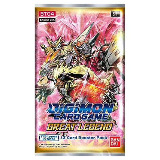 Digimon Card Game: Great Legend Booster Pack