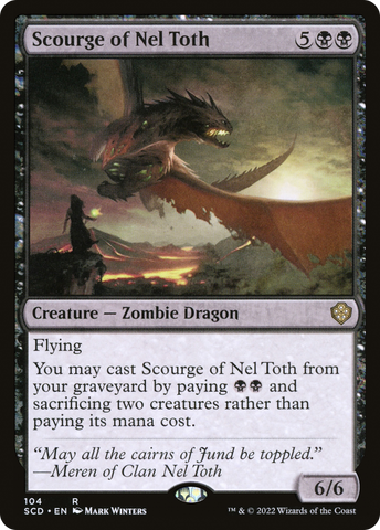 Scourge of Nel Toth [Starter Commander Decks]