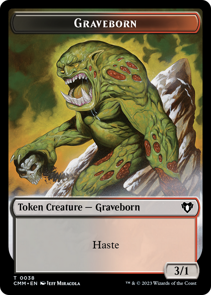 Thopter // Graveborn Double-Sided Token [Commander Masters Tokens]