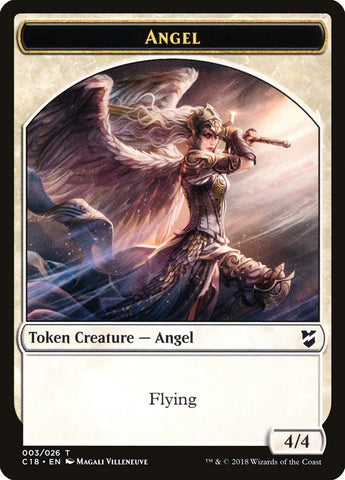 Angel Token [Commander 2018 Tokens]