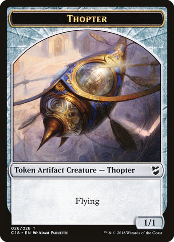 Thopter Token (026/026) [Commander 2018 Tokens]
