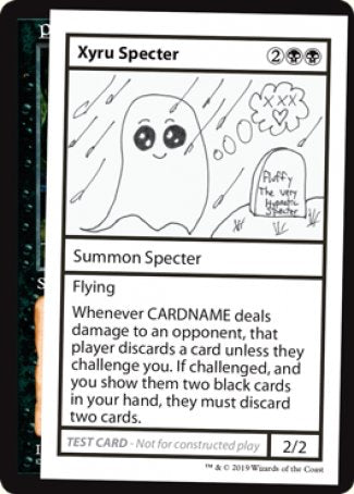 Xyru Specter (2021 Edition) [Mystery Booster Playtest Cards]